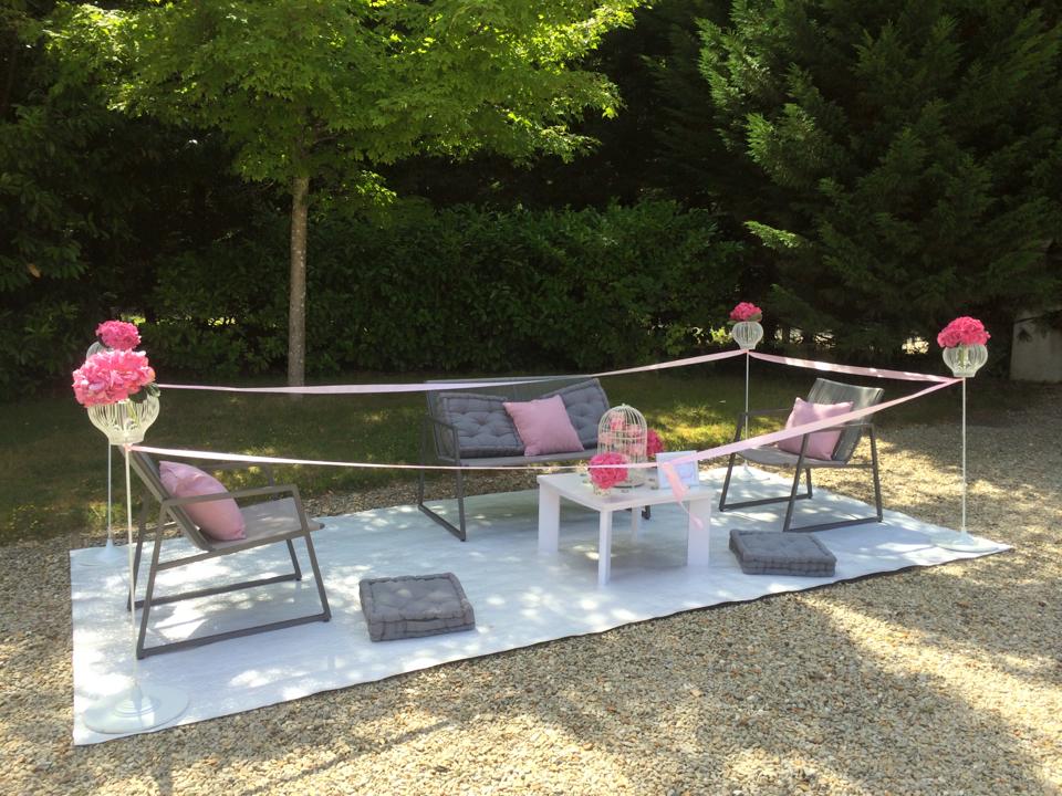 Cocktail de plein air dans le parc